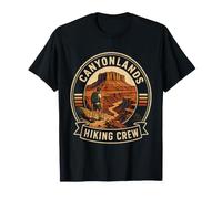 Canyonlands Hiking Crew Hiker Squad Matching Gift Retro T-Shirt