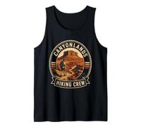 Canyonlands Hiking Crew Hiker Squad Matching Gift Retro Tank Top
