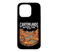Canyonlands National Park Utah Vintage Retro Landscape Case for iPhone 15 Pro