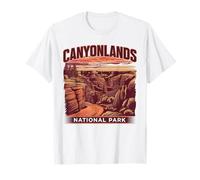Canyonlands Retro National Park Adventure Design T-Shirt