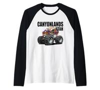 Canyonlands Utah Offroad 4x4 Side-by-Side RV Design Raglan Baseball Tee