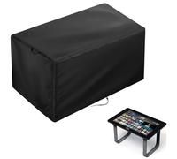 Canyonus Game Table Cover Waterproof for Arcade1Up Infinity 32-inch Table, 420D Heavy Duty Dustproof Tables Cover for Indoor Outdoor Board Game Tables, 86 x 56 x 56 cm Black