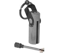 Cao C.A.O. -Refillable Steel Storm Lighter-Colour Grey-Length 7.5 cm-Width 1.8 cm-Height 3 cm, Alloy, 7.5x1.8x3 cm