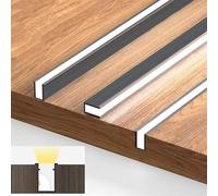 CAODAI 6 * 9mm LED Cabinet Light Strip Ultra-Thin Silicone Aluminum Profile Wardrobe Showcase Built-in Recessed Hidden Layer Shelf Lamp Without LED Strip Customized Length Quantity (5, Length: 30cm)