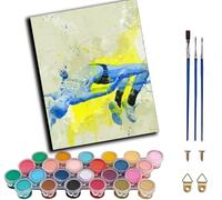 CAOGUANYU Paint by Numbers AdultsOver Rainbow 3,DIY Hand Painted Oil Painting Kit - 40 x 50 cm, Paintings by Numbers Adult with 3 - Brushes and Acrylic Paint,Frameless