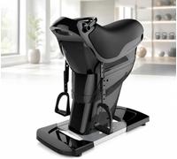 CAOJS 3d Horse Simulator Riding Machine, 330lbs Capacity, 23 Gait Mode Electric Horse Exerciser For Core Workout & Belly Fat Burns, Silent Motor, Lcd Display, Adjustable Pedal black