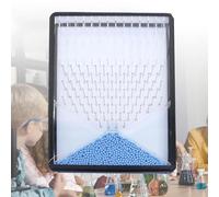 CAOJS Galton Probability Demonstrator, Galton Mathematical Model for Demonstration of Random Phenomena, Stimulates Student Interest, for Physics Teaching Aid and Classroom Demonstration