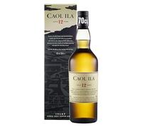 Caol Ila 12 Year Old Single Malt Whisky | 43% vol | 70 cl | Scotch Whisky | Peaty Whisky from Islay | Distinct Smokiness | Fresh | Sweetly Fruity and Smooth-Bodied