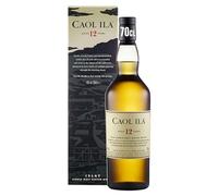 Caol Ila 12 Year Old Single Malt Whisky | 43% vol | 70cl | Scotch Whisky | Peaty Whisky from Islay | Distinct Smokiness | Fresh | Sweetly Fruity & Smooth-Bodied