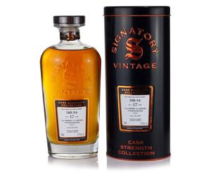 Caol Ila 17 Year Old 2007 Signatory Cask Strength