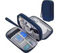 CAOODKDK Portable, Waterproof Electronics Accessories Case and Organizer Bag for Cables, USB Drives and Chargers