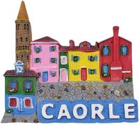 Caorle Italy Tourist Souvenir 3D Fridge Magnet Home Kitchen Refrigerator Decoration Magnets Keepsake Craft