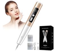 Caossuixin Skin Tag Remover Kit, Plasma Pen with 15 Adjustable Strength Levels &USB Rechargeable, Portable Electric Skin Tags Removal Mole Remover Pen for Moles, Warts, Tattoos, Freckle, Dark Spots