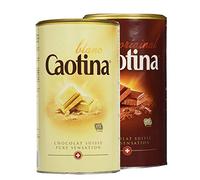 Caotina Original Chocolate Tin White + Milk, 2 Pack, (2x500g)
