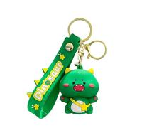 CAOXIAN Cute Dinosaur Keychain Creative Animal Dinosaur Key Chain Dinosaur Pendant Key Ring Cartoon Car Key Chain Pendant Bag DIY Charms Jewelry Accessories