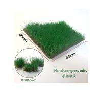 (caoyuanlv) Height 16mm Artificial Grass Tufts Miniature Bushes Plant Cluster For Diy Model Sand Table Scene Garden