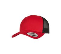 Cap 2 tone Flexfit Retro Trucker Rouge TU