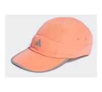 adidas Unisex Running Packable HEAT.RDY X-City Cap, Coral Fusion/Reflective Silver, M