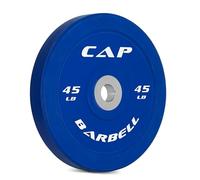 CAP Barbell Best Olympic Bumper Plate, Blue, 45 lb Single