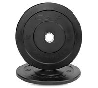 CAP Barbell Better Olympic Bumper Plate Set, Black, 10 lb Pair