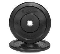 CAP Barbell Better Olympic Bumper Plate Set, Black, 15 lb Pair