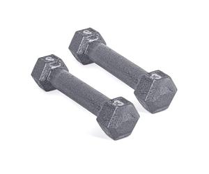 CAP Barbell Cast Iron Hex Dumbbell, Pair, 3 lb
