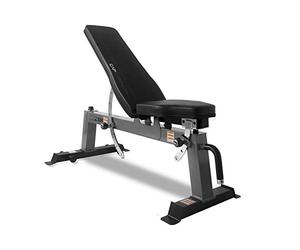 CAP Barbell Deluxe Utility Weight Bench, Gray