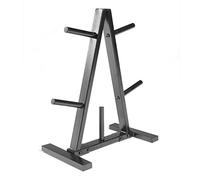 CAP Barbell Standard 1-Inch Weight Plate Storage Tree Rack | Black