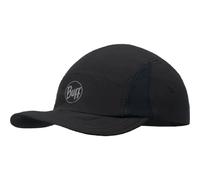 Buff Unisex 5 Panel Go Run Adjustable Cap Hat - Black