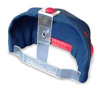 Cap Capers® Baseball Cap Display; Wall Mounted Hat Rack; Storage & Organization; (24 pk) Ultimate Display