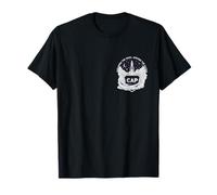 Cap Civil Air Patrol Rocket Launch Exploring The Skies T-Shirt