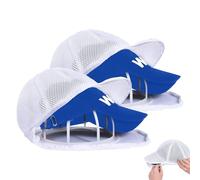 Cap Cleaning Frame -Washer Cage Hat, Detergent Wash Bag tool | Brim Care Cradle Setcap, Shield Insert Headwear cap Preserver Grid for Household Spinner Automatic Appliances Laundry Baseball