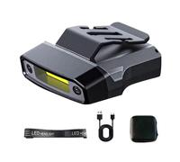 Cap Clip Lights | Rechargeable Running Head Lamp | Motion Sensor Light - For All Activities: Running, Jogging, Walking, Hiking, Climbing, Camping