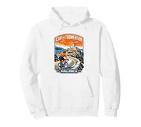 Cap de Formentor Mallorca Cycling Travel Graphic Pullover Hoodie