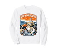Cap de Formentor Mallorca Cycling Travel Graphic Sweatshirt