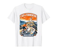 Cap de Formentor Mallorca Cycling Travel Graphic T-Shirt