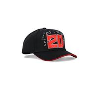 Cap Fabio Quartararo - 3D 20 and Pixel Print-U Black