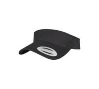 Flexfit Yupoong Damen und Herren Curved Visor Cap - Unisex Sonnenblende mit Klettverschluss - Farbe black one size