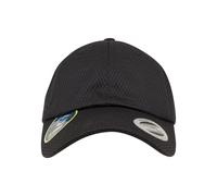 Flexfit Unisex Honeycomb Dad Cap Yupoong Flexfit Headwear, Black, One Size UK