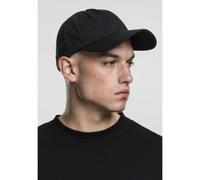 Yupoong Flexfit Low Profile Cotton Twill Unisex Dad Hat Cap für Damen und Herren, 6 Panel Baseball Cap unstructured mit Messingverschluss, black, One Size