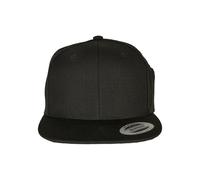 Flexfit Snapback Cap Yupoong Pencil Holder Cotton Black One Size