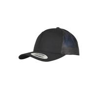 Flexfit Unisex Retro Trucker 2-tone Kappe, Darkgrey/Wht, One Size Baseball Cap, Black