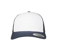 Flexfit Retro Trucker Cap Colored Front Black/White One Size