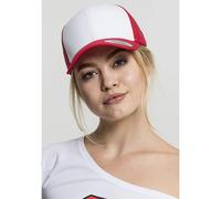 Flexfit Retro Trucker Colored Front Kappe, red/Wht, One Size