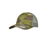 Flexfit Unisex_Adult Multicam Trucker Mesh Cap Baseball, Tropical, One Size