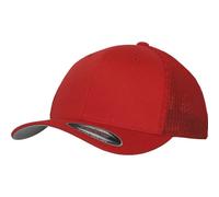Flexfit Mesh Trucker Cap – Red – L/XL
