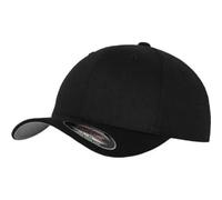Cap Flexfit wooly combed Noir Junior