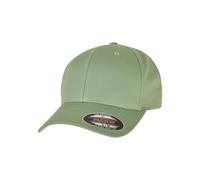 Flexfit Unisex Wooly Combed Baseball Cap, Dark Green, XS/S