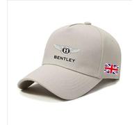 Cap for Bentley, six-panel construction, ventilating grommets,Blue