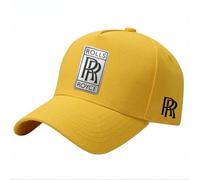 Cap for RollsRoyce, Sun Protection Hat for Fishing & Outdoor for Men Women Baseball Cap Golf Dad Hat,Yellow